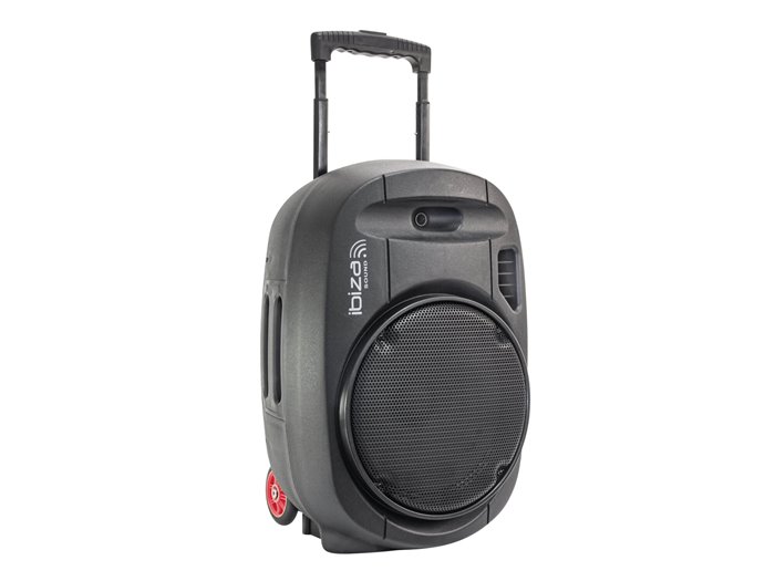 IBIS 15’’ PORTABLE PA SYSTEM/2 UHF MIC/USB-MP3/VOX, BLUETOOTH PORT15UHF-MKII-TWS