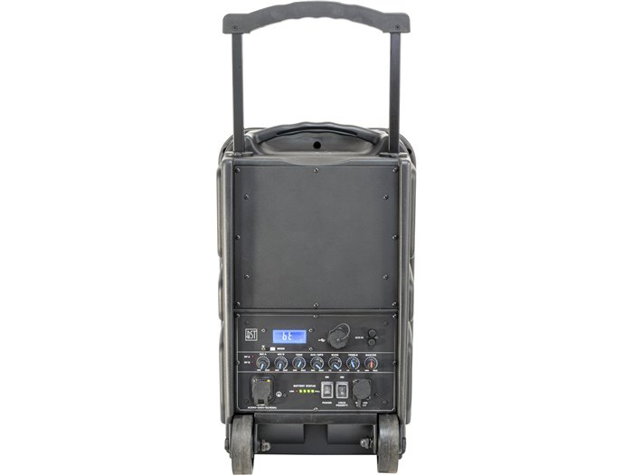 BST BST - ALL WEATHER IP54 PA SYSTEM 10"/25cm 70W RMS WITH USB/BT/MP3/ 2x UHF MIC IPS10-400