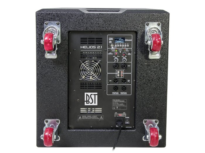 BST BST - ACTIVE SOUND SYSTEM 2.1 LINE SOURCE 8 SATTELITES + 1 SUBWOOFER  (2 cartons) HELIOS2.1