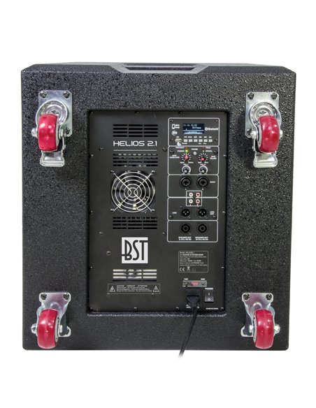 BST BST - ACTIVE SOUND SYSTEM 2.1 LINE SOURCE 8 SATTELITES + 1 SUBWOOFER  (2 cartons) HELIOS2.1