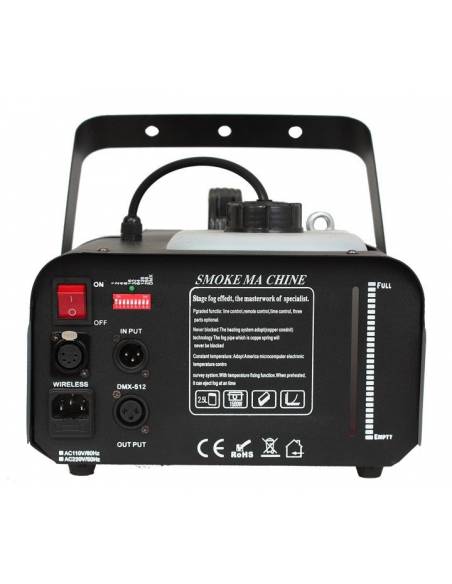 Ibiza Light LSM1500PRO - Maquina de humo con control de caudal y disparo 1500w - 6