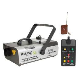 Ibiza Light LSM1500PRO - Maquina de humo con control de caudal y disparo 1500w - 1