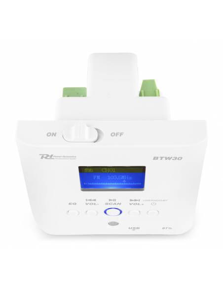 Power Dynamics BTW30 Sistema de audio para pared 2 x15W BT  952480 - 4