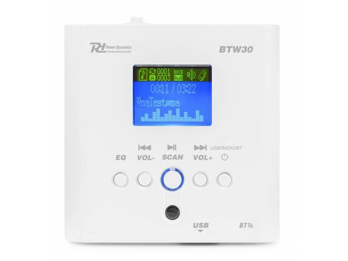 Power Dynamics BTW30 Sistema de audio para pared 2 x15W BT  952480 - 5