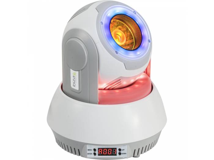 Ibiza Light STAR-BEAM-WH Mini Cabeza Móvil Beam 40W Blanca - 1