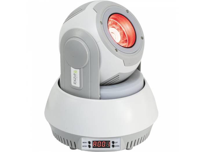 Ibiza Light STAR-BEAM-WH Mini Cabeza Móvil Beam 40W Blanca - 2