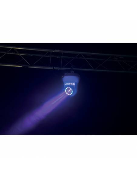 Ibiza Light STAR-BEAM-WH Mini Cabeza Móvil Beam 40W Blanca - 7