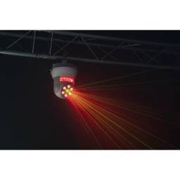 Ibiza Light STAR-LASER-WH Mini Cabeza Móvil con Láser Blanca 2