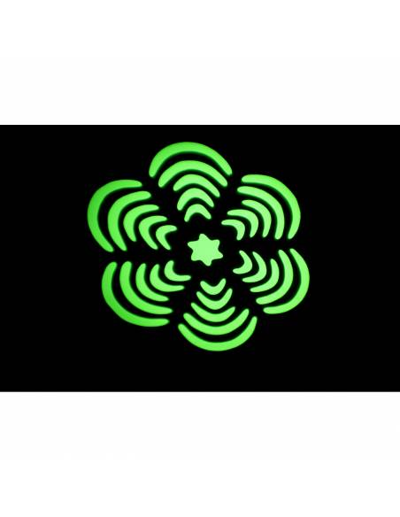 Ibiza Light STAR-WASH-WH Mini Móvil Cabeza Wash con Spot 30W Blanca - 4