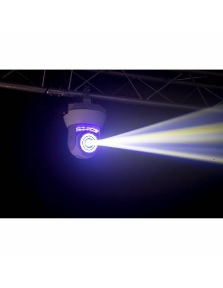 Ibiza Light STAR-WASH-WH Mini Móvil Cabeza Wash con Spot 30W Blanca - 7