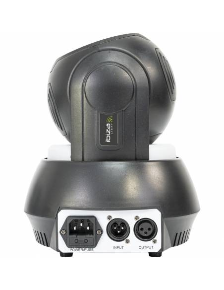 Ibiza Light STAR-WASH-WH Mini Móvil Cabeza Wash con Spot 30W Blanca - 10