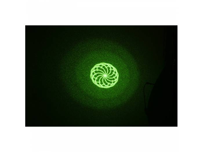 Ibiza Light STAR-LASER-BL Mini Cabeza Móvil con Láser Negra - 7