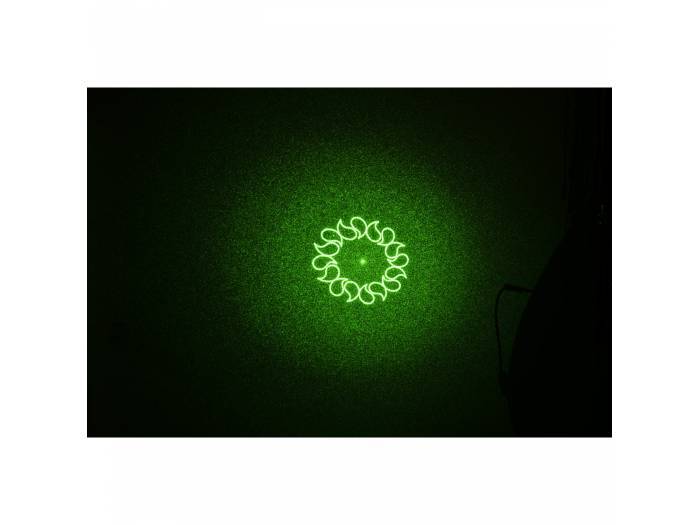 Ibiza Light STAR-LASER-BL Mini Cabeza Móvil con Láser Negra - 8