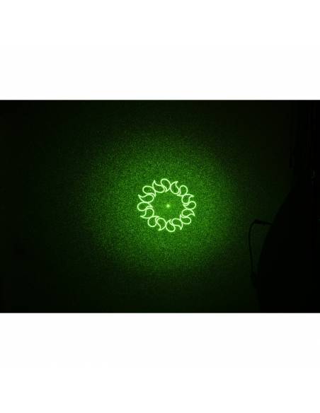 Ibiza Light STAR-LASER-BL Mini Cabeza Móvil con Láser Negra - 8