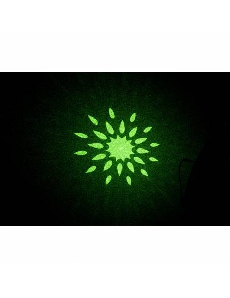 Ibiza Light STAR-LASER-BL Mini Cabeza Móvil con Láser Negra - 9