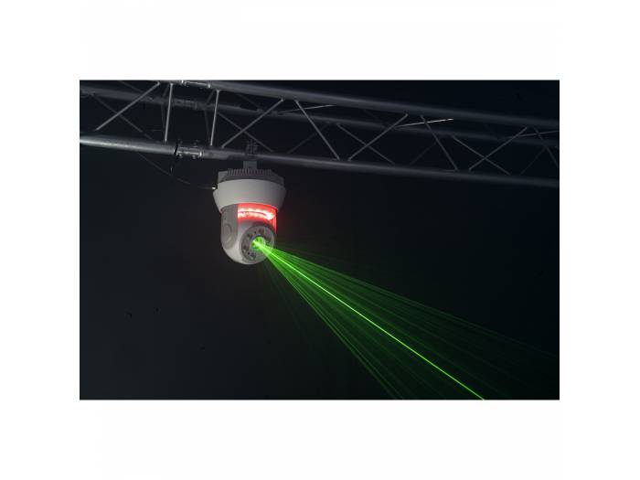 Ibiza Light STAR-LASER-BL Mini Cabeza Móvil con Láser Negra - 10