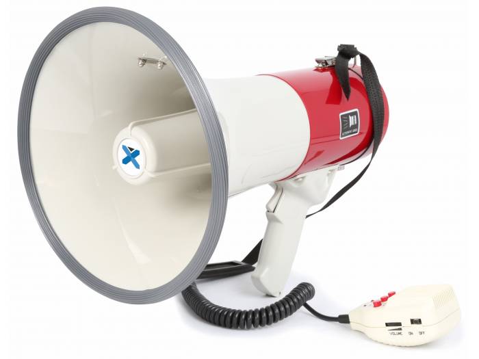 Vonyx MEG050 Megafono 50W Grabacion Sirena Microfono  952010 - 2