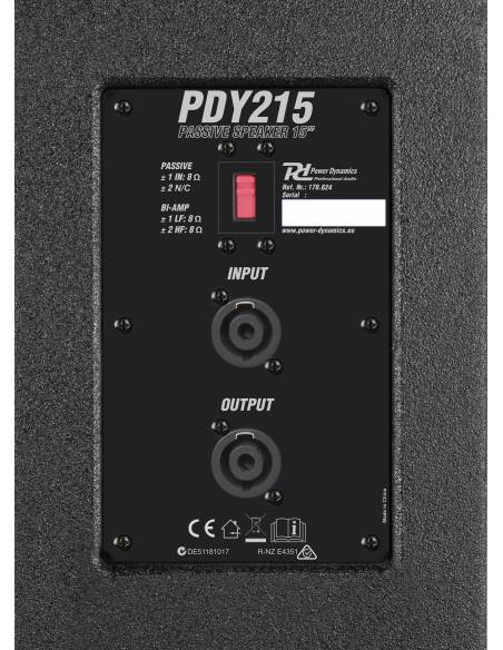 Power Dynamics PDY215 Altavoces Pasivos 15” 800W  178624 - 4