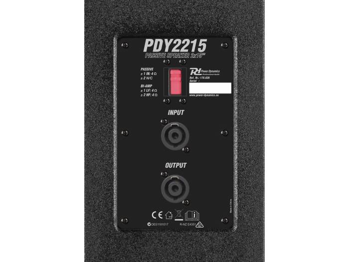 Power Dynamics PDY2215 Altavoces Pasivos 2x 15” 1600W  178626 - 6