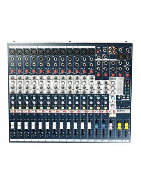 Soundcraft EFX 12 - Mesa de Mezclas 12 Canales - 32 Efectos Lexicon integrados - 1