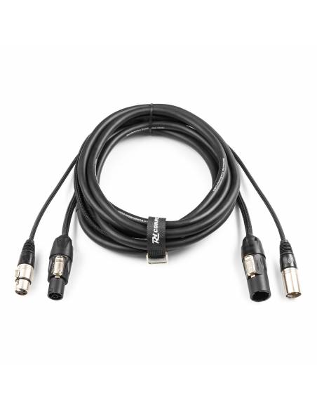 PD-Connex CX07-5 Combi Cable Powerconnector TR - XLR M