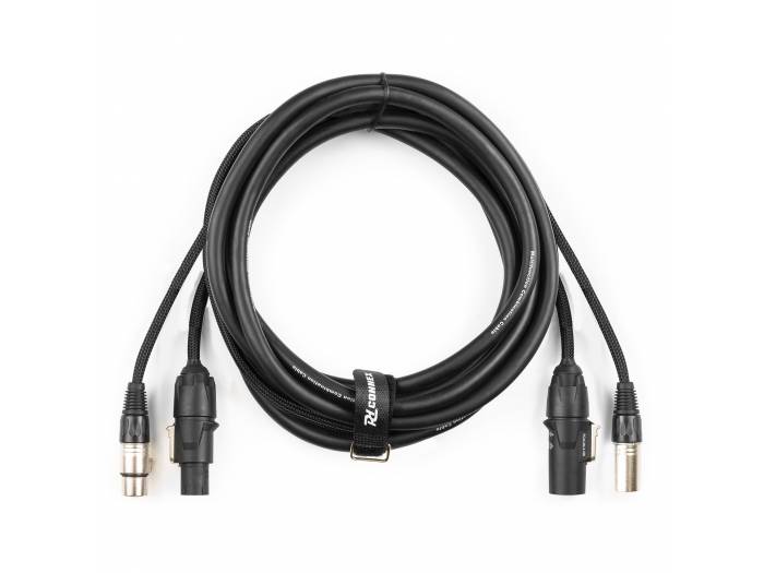 PD-Connex CX07-5 Combi Cable Powerconnector TR - XLR M / Powerconnector TR - XLR F 5m  176732 - 2