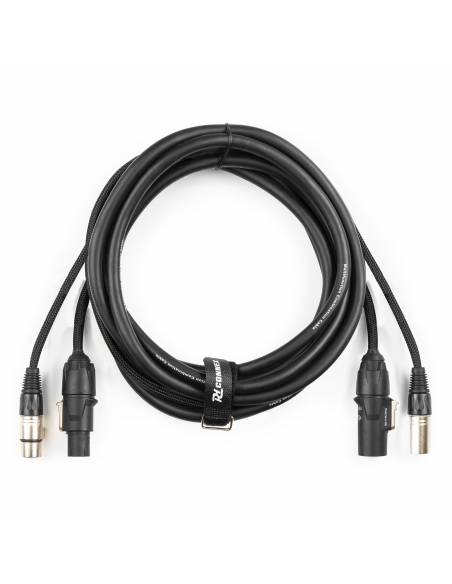 PD-Connex CX07-5 Combi Cable Powerconnector TR - XLR M / Powerconnector TR - XLR F 5m  176732 - 2