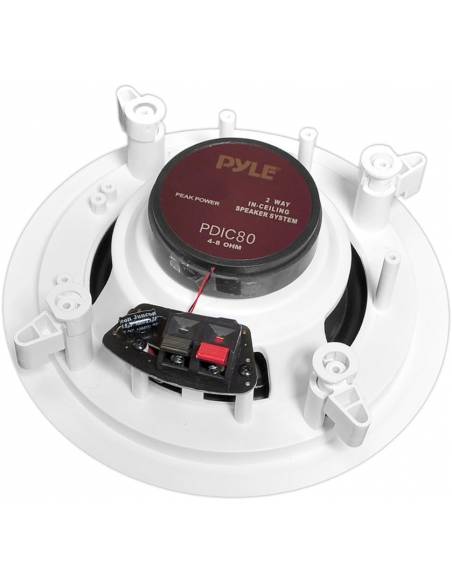 Pyle PDIC80 Pareja de altavoces de techo 8" 150w - 3