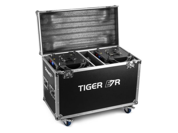 beamZ Pro Cabeza Movil Tiger E 7R MKIII kit 2 piezas en Flightcase