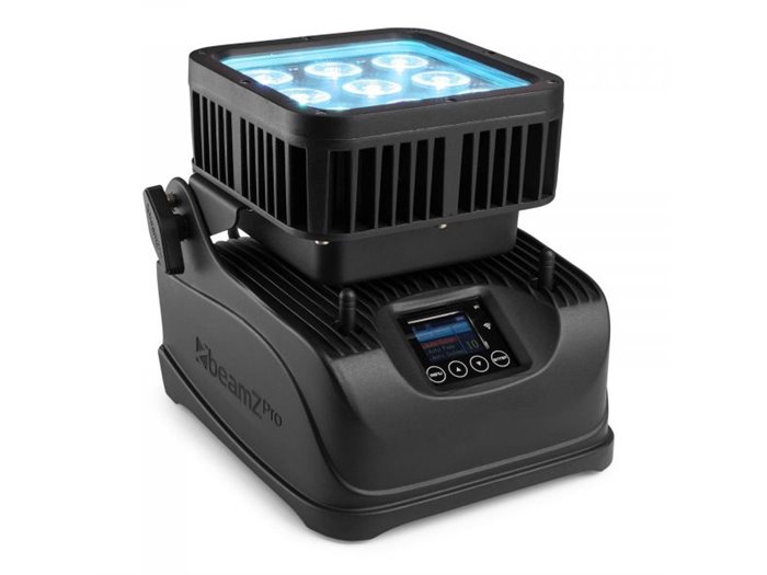BeamZ StarColor72B uplight con batería. IP65 impermeable - LEDs RGBAW
