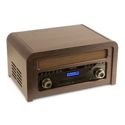 Fenton Nashville Tocadiscos retro con Bluetooth, reproductor de CD y radio FM y DAB 2