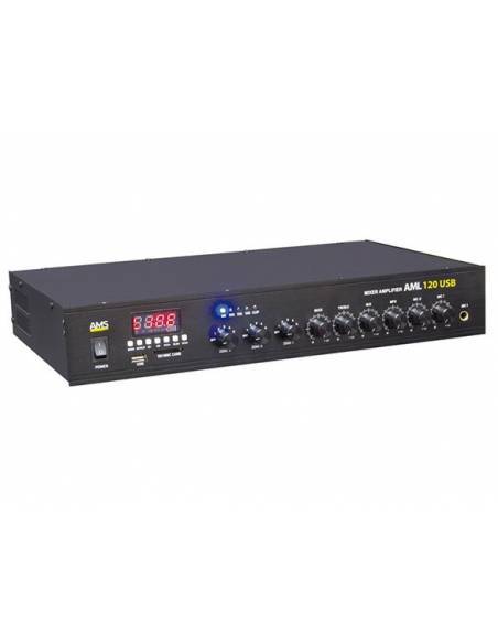 AMS AML 120 USB -BT - Amplificador de linea de 100v - 2