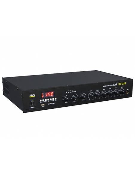 AMS AML 120 USB -BT - Amplificador de linea de 100v - 3