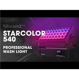 beamZ Pro StarColor540 Wash IP65 21° 2