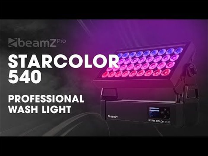 beamZ Pro StarColor540 Wash IP65 21°