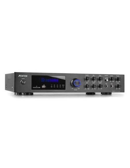 Fenton AV550BT Amplificador 5.1 con Bluetooth, radio y reproductor mp3 - 320W