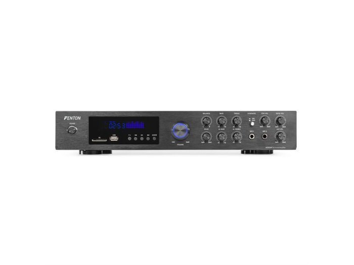 Fenton AV550BT Amplificador 5.1 con Bluetooth, radio y reproductor mp3 - 320W
