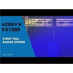 Vonyx VX1200 Sistema 2 vias Full range 2