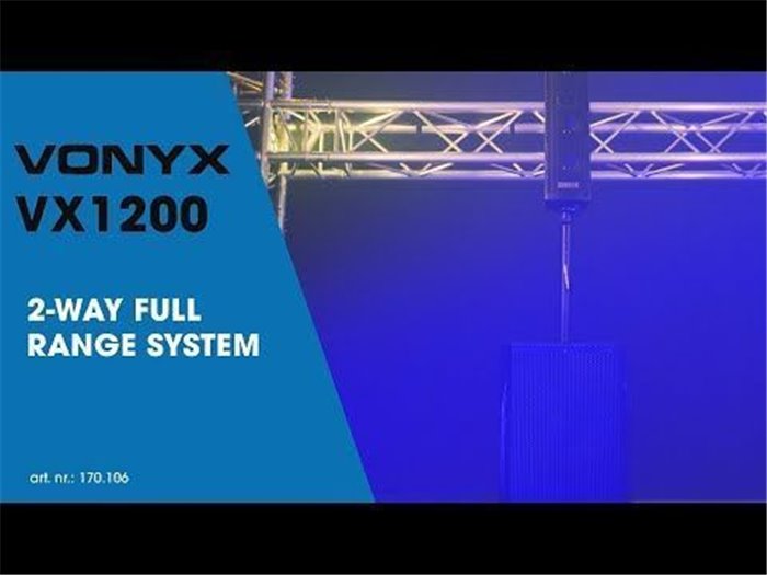 Vonyx VX1200 Sistema 2 vias Full range