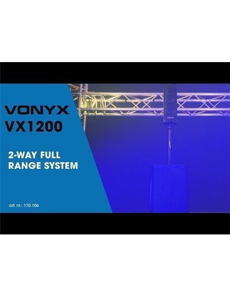 Vonyx VX1200 Sistema 2 vias Full range