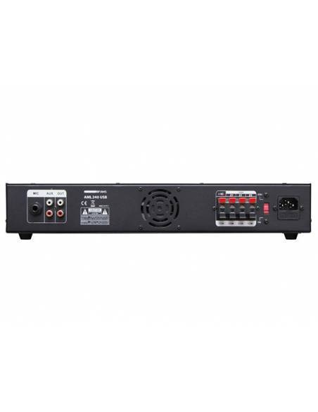 AMS AML 240 USB -BT - Amplificador de linea de 100v - 3