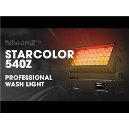 beamZ Pro StarColor540Z Wash Zoom IP65 7° - 58° 2