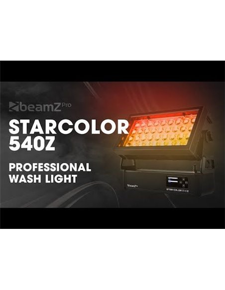 beamZ Pro StarColor540Z Wash Zoom IP65 7° - 58°