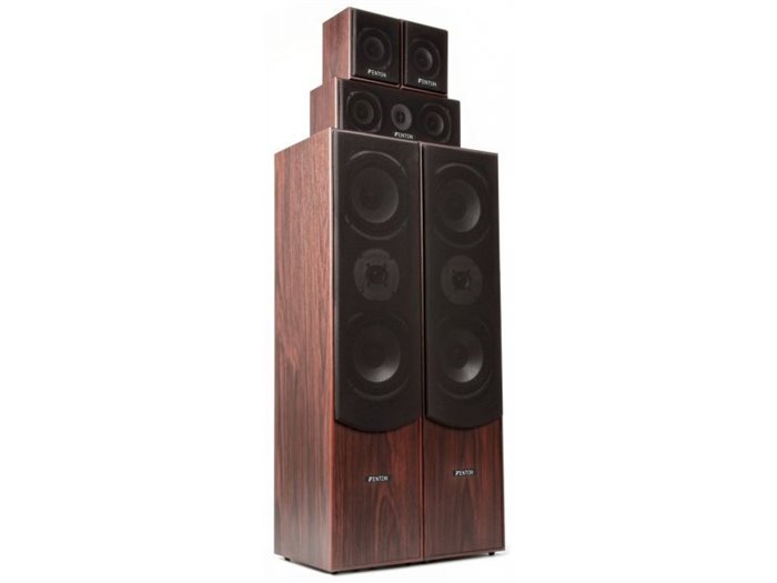 Fenton HF5W Sistema Home Theatre 5.0 - Nogal