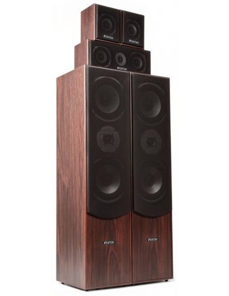Fenton HF5W Sistema Home Theatre 5.0 - Nogal