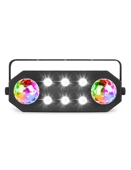BeamZ StrobeMoon 2-in-1 efecto para fiesta con 2 leds de 12W RGBAWP y mando a distancia