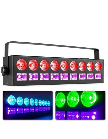 BeamZ LCB99 LED Bar 2-in-1 Effect RGBW &amp UV
