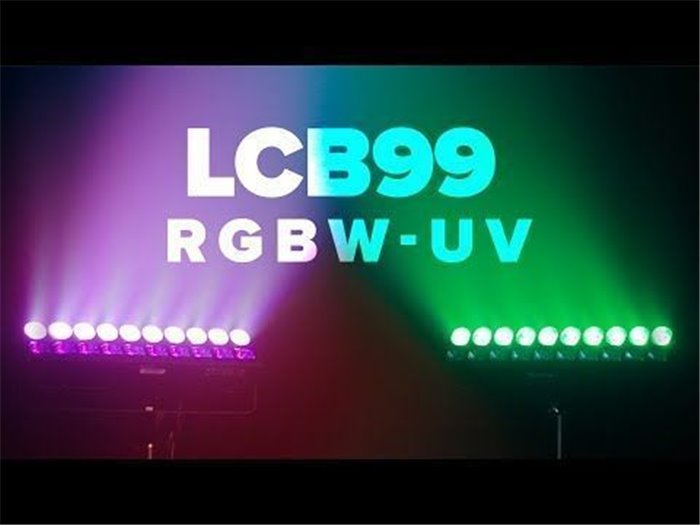 BeamZ LCB99 LED Bar 2-in-1 Effect RGBW &amp UV