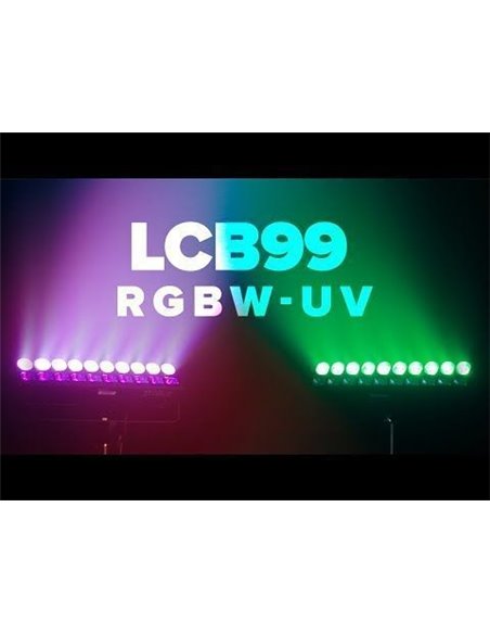 BeamZ LCB99 LED Bar 2-in-1 Effect RGBW &amp UV