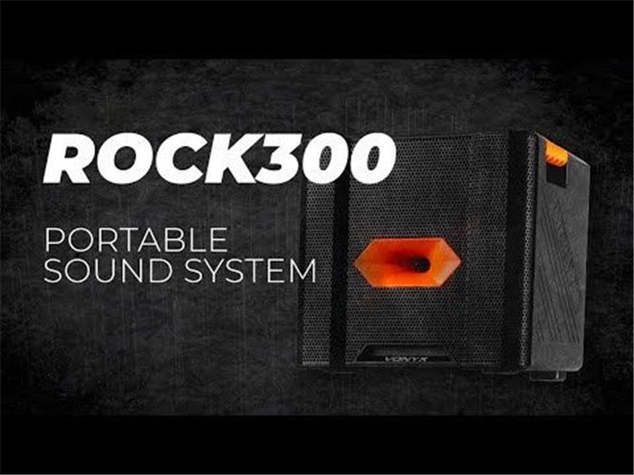 Vonyx ROCK300 Altavoz Portátil Bluetooth - Batería incorporada - 180W - 8"